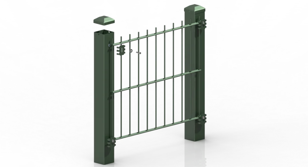 2DF Twin Wire Mesh Fence