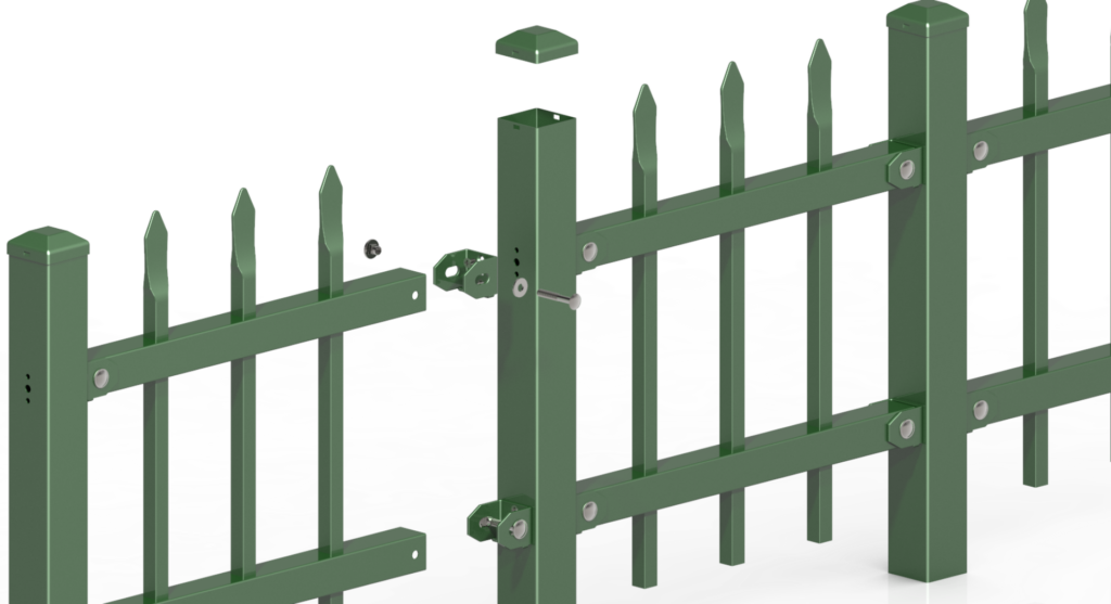 FR SquarePost Fence/Railing