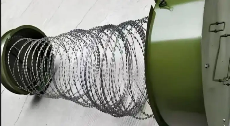 The anti intrusion protection razor wire
