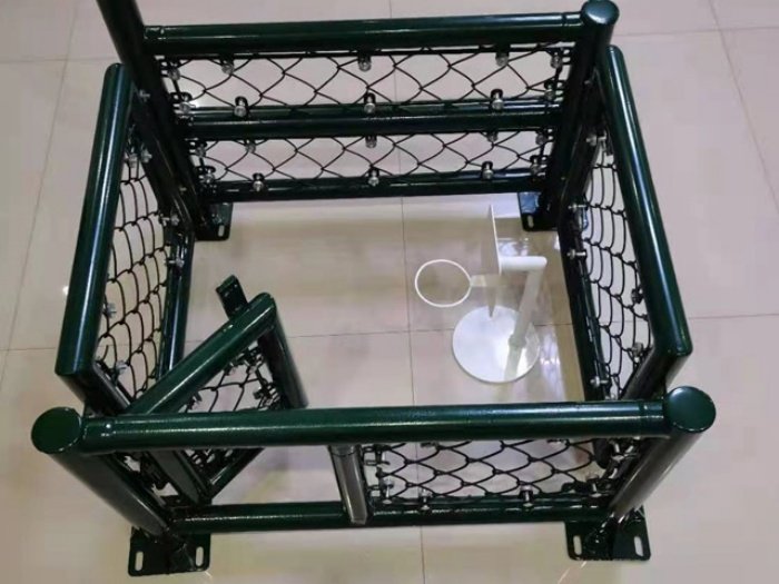 Coated Chain Link Netting for Safe