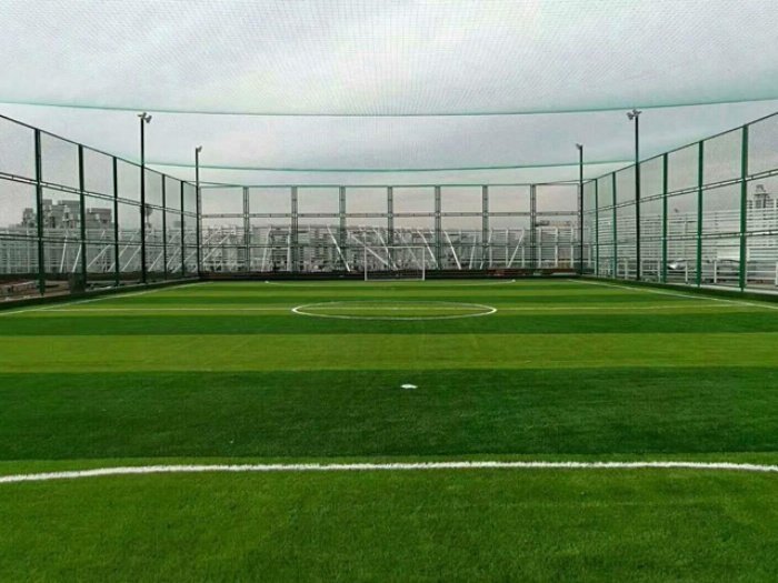 fencing around football fields