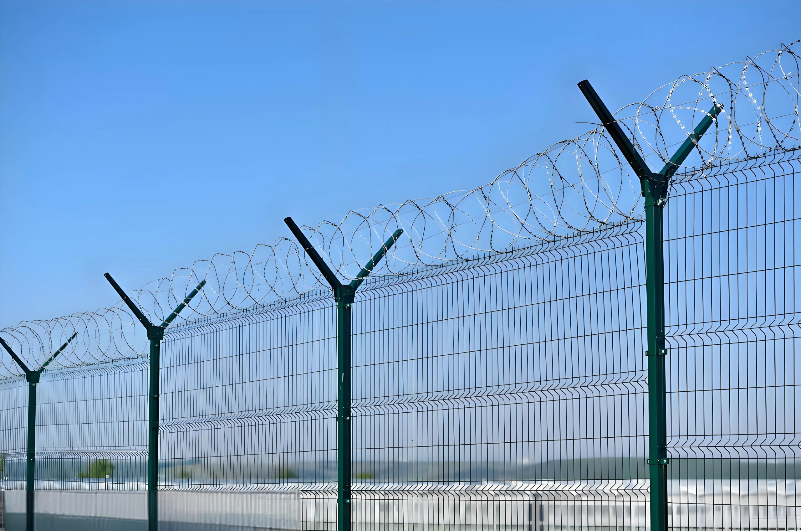 Clear view fence project by Command Fence
