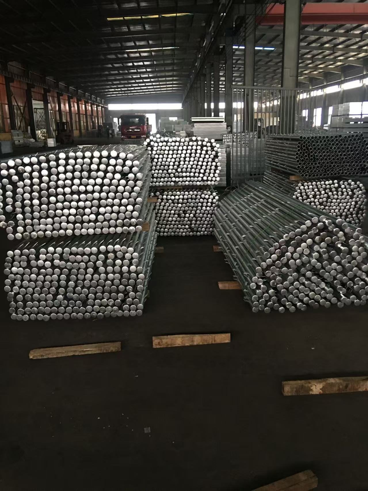 Raw material preparation for fence manufacturing